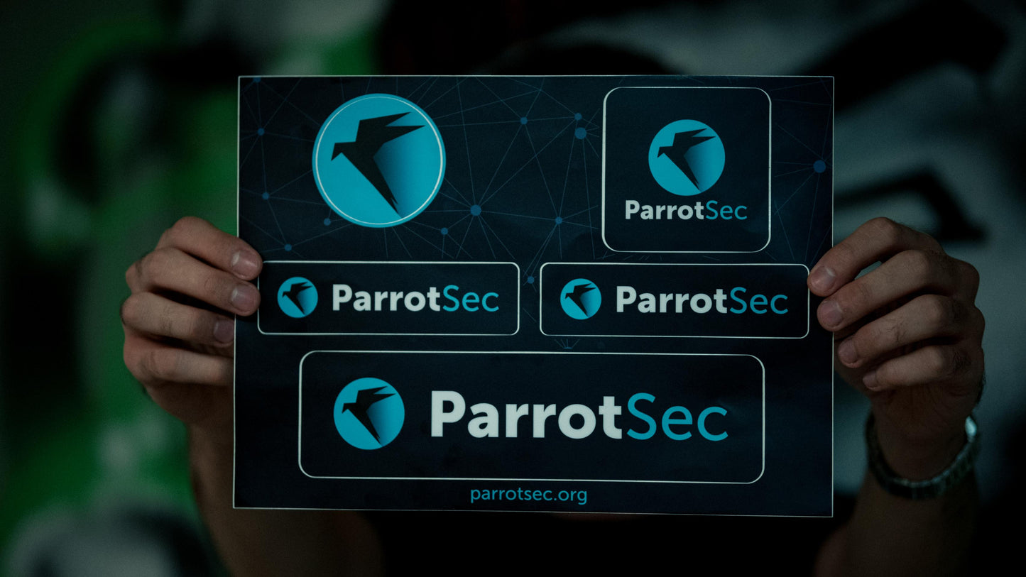 5x ParrotSec Sticker Sheet