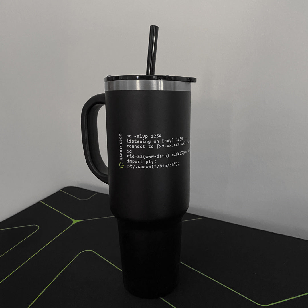 Hack The Box Tumbler With Straw