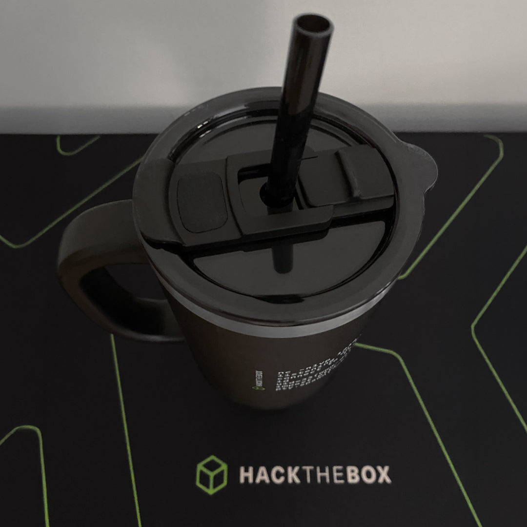 Hack The Box Tumbler With Straw