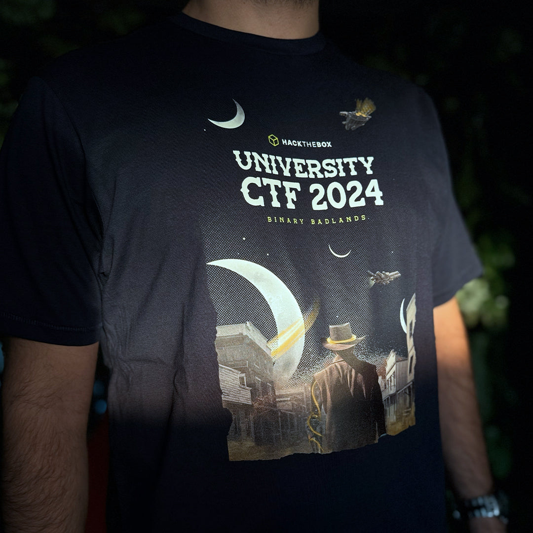 University CTF 2024 T-Shirt Binary Badlands