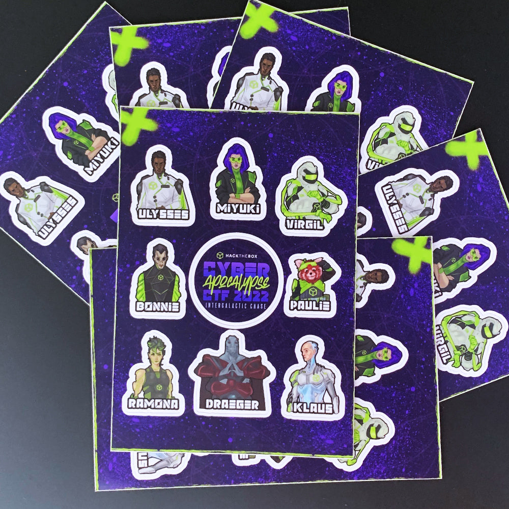 Limited Edition Stickers | Cyber Apocalypse 2022