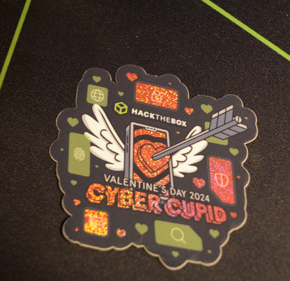 Limited Edition Cyber Cupid Sticker 2024