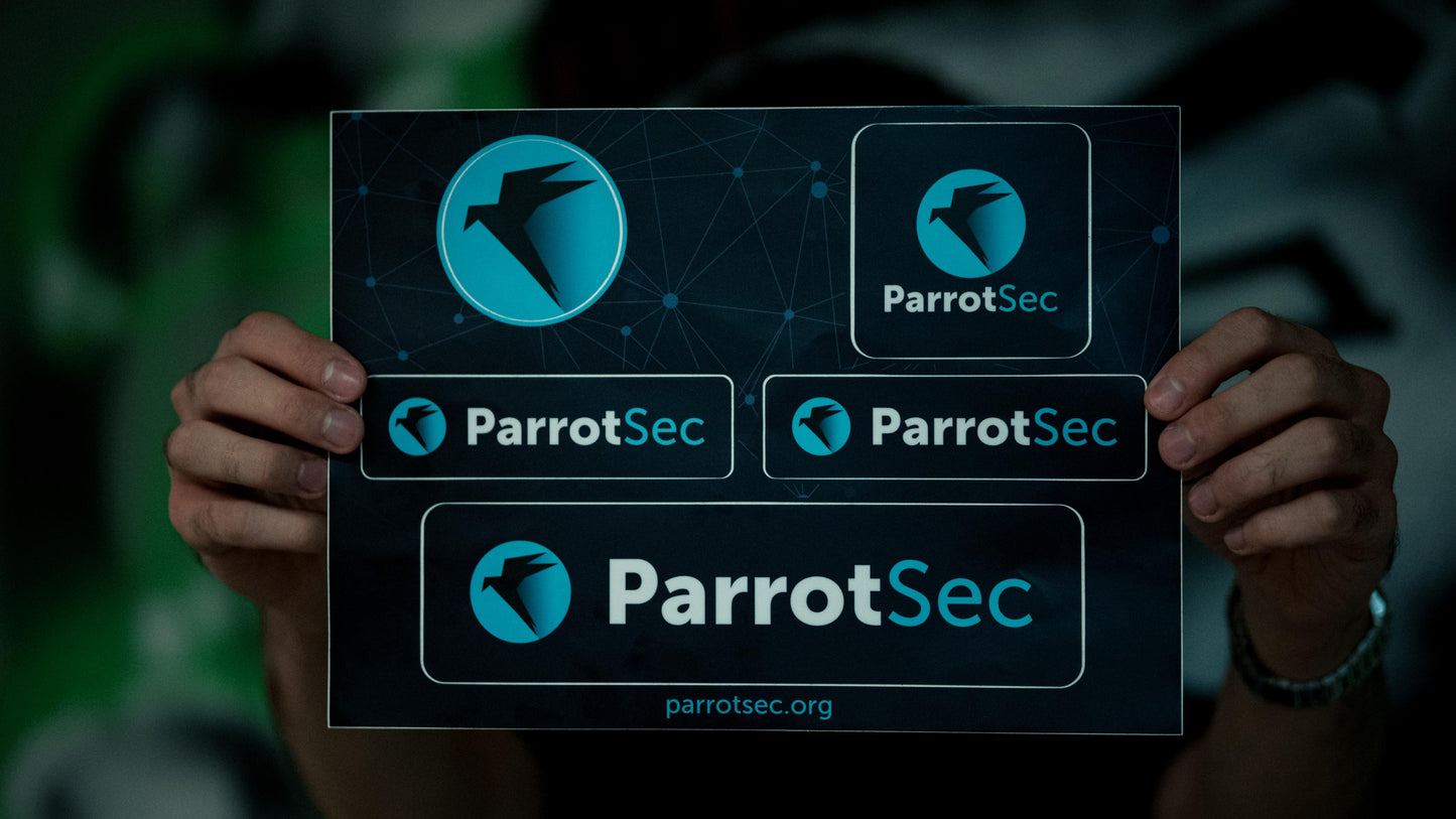 5x ParrotSec Sticker Sheet