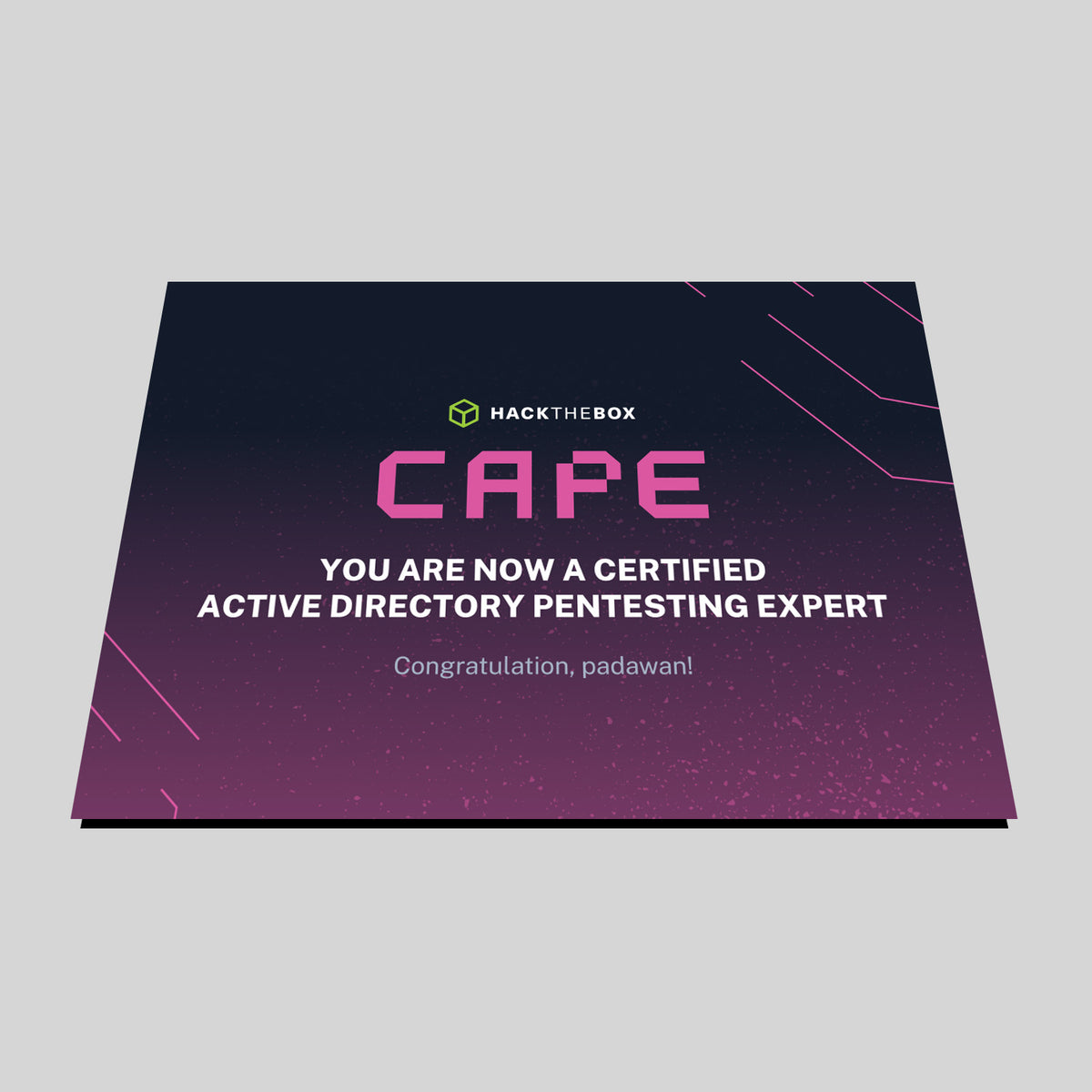 Hack The Box CAPE Certification Package