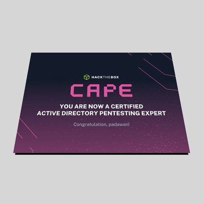 Hack The Box CAPE Certification Package