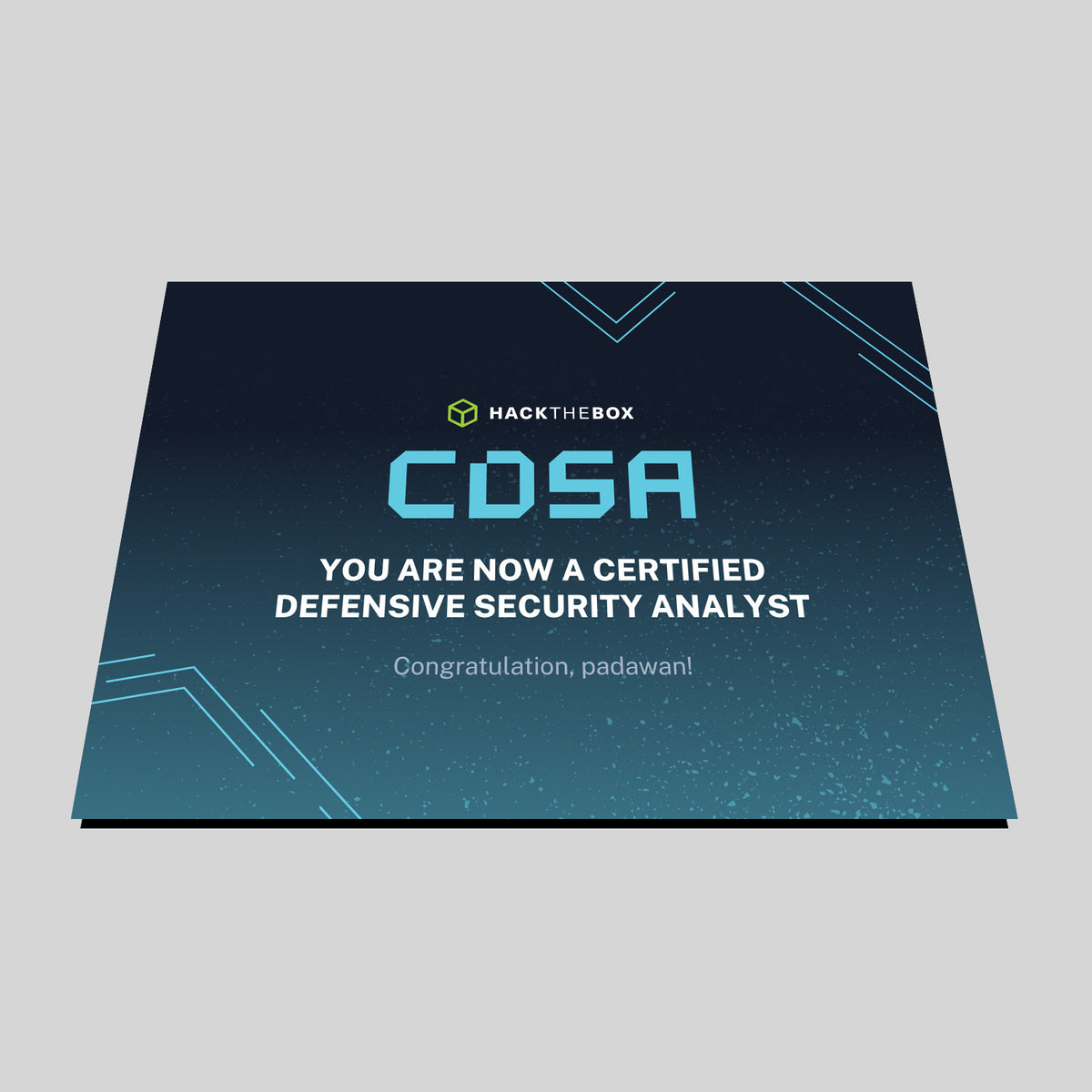 Hack The Box CDSA Certification Package