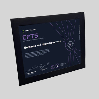 Hack The Box CPTS Certification Package