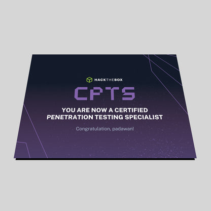 Hack The Box CPTS Certification Package