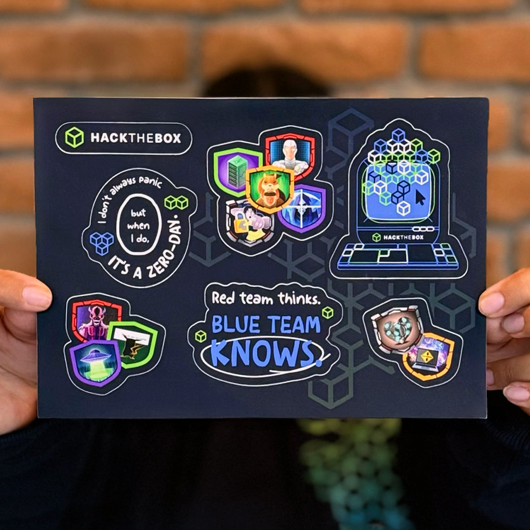 Hack The Box Blue Team Sticker Sheet