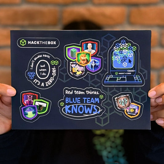Hack The Box Blue Team Sticker Sheet