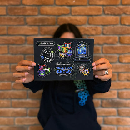 Hack The Box Blue Team Sticker Sheet