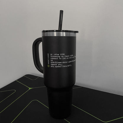 Hack The Box Tumbler With Straw