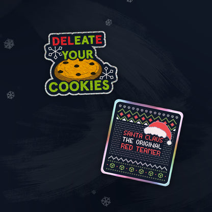 Happy Hacky Holidays Sticker Pack