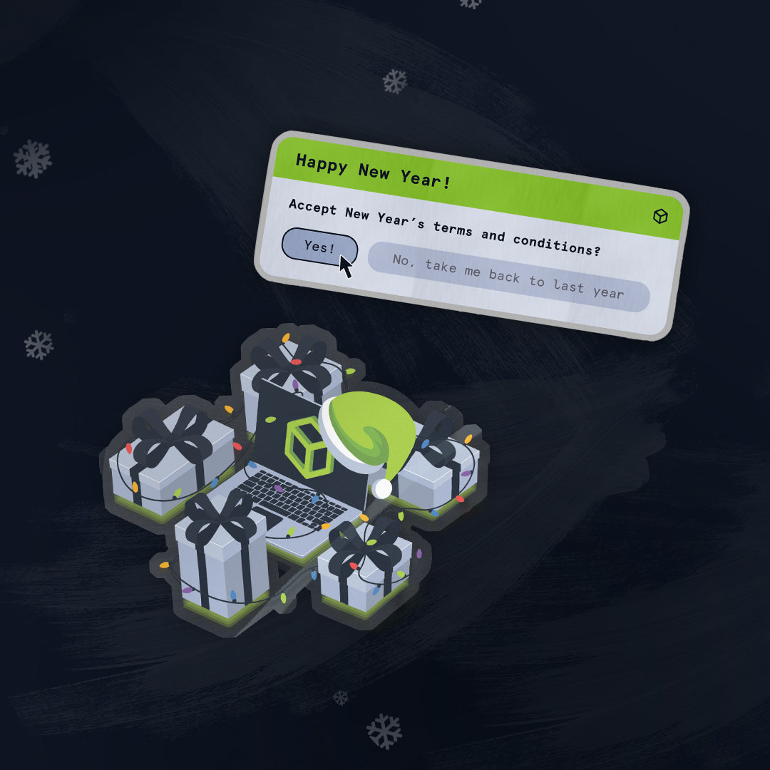 Happy Hacky Holidays Sticker Pack