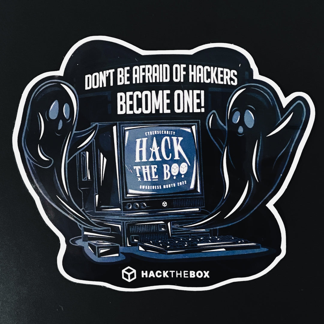Limited Edition Hack The Boo Sticker